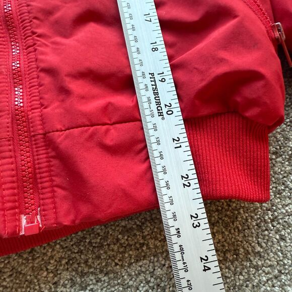 VINTAGE 90S PATAGONIA CAPILENE FLEECE SHELLED BOMBER JACKET WINDBREAKER 9/10 - Picture 8 of 9